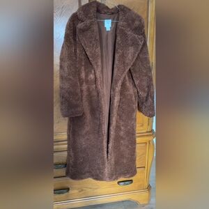H&M Chocolate Teddy Jacket